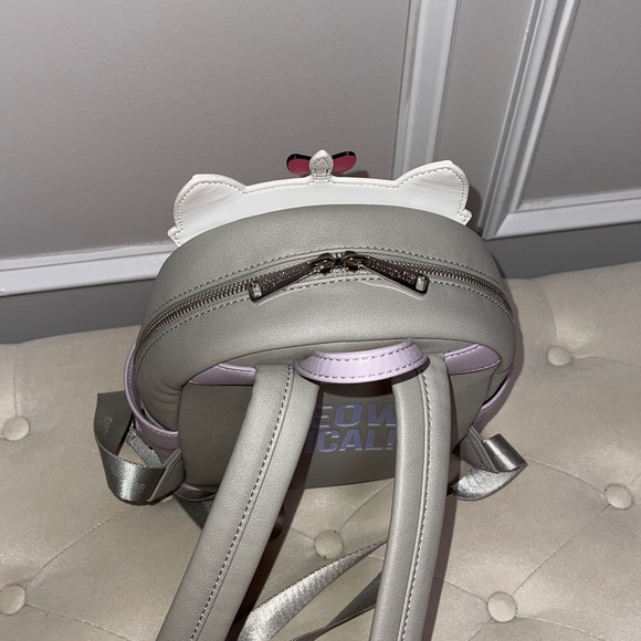 Loungefly Disney Parks Cats Marie Figaro Oliver Mini Backpack - Picture 7 of 15